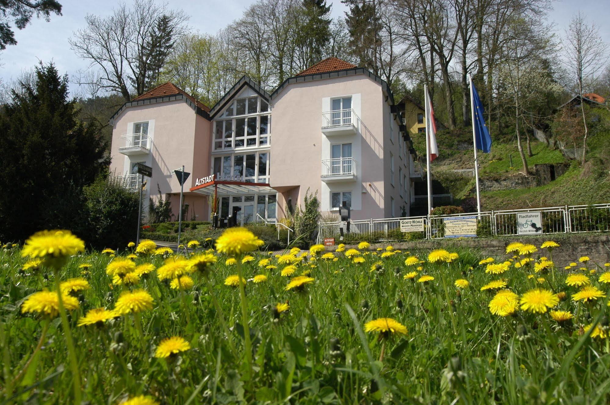 Altstadthotel An Der Werra Meiningen Exteriör bild